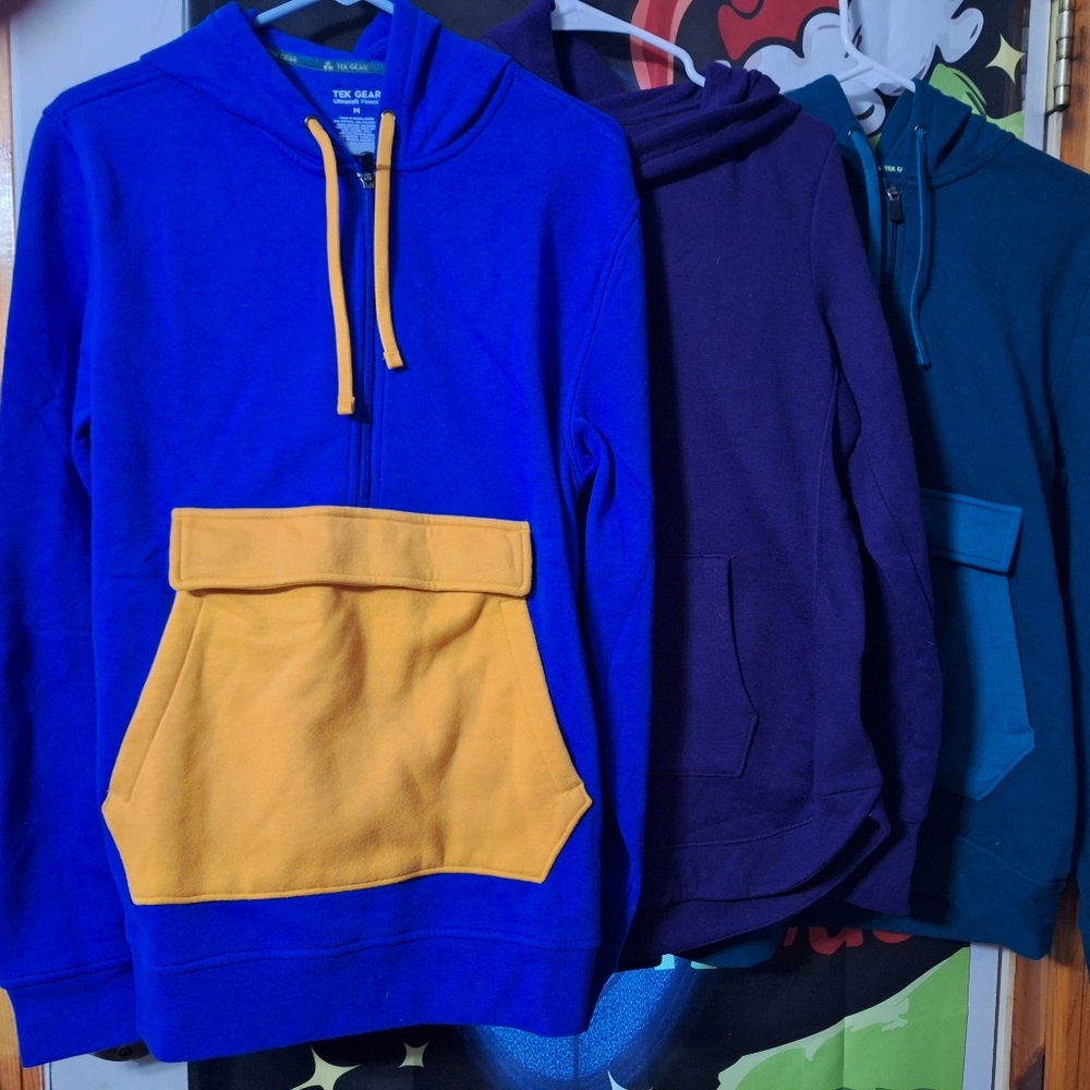 Kohl's Tek Gear Ultrasoft Fleece, Super Soft Quarter Pullover W/Pocket Apparel